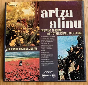 Hanor Hazioni Singers Artza Alinu Israeli 4 Track Reel To Reel Tape 7 1/2 IPS - Imagen 1 de 4