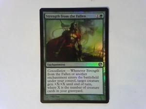 Foil Strength from the Fallen Journey into Nyx - Magic the Gathering MTG Green - Picture 1 of 2