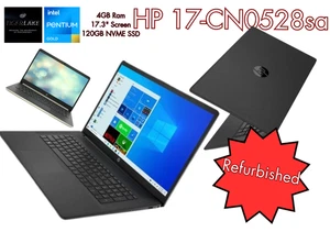 HP Notebook 17-cn0528sa 17.3" FHD Laptop Intel Pentium 7505 4GB RAM 128GB SSD - Picture 1 of 10