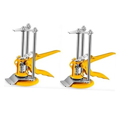 2 piezas Localizador de Azulejos Regulador de Ajuste de Altura Ajustador de Nivelación de Pared de Cerámica  Foto 1 de 4