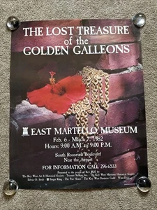 ULTRA RARE 1982 Lost Treasure Golden Galleons Martello Museum Treasure Salvors - Picture 1 of 10