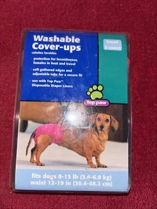 Top Paw Washable Female Wrap Cover-ups Small Washable Wizzer Diapers Dog - Picture 1 of 2