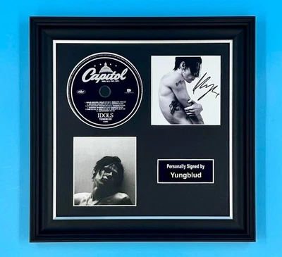 Yungblud Signed Photo & CD Framed & COA Memorabilia Autograph Auto Idols Poster - Image 1 of 4