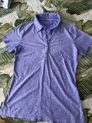 MUJERES Under Armour CAMISA SUÉTER GOLF POLO AJUSTADO MANGA CORTA  Foto 1 de 4