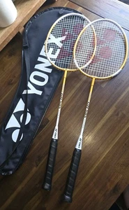 Two (2) Yonex GR-505 Badminton Rackets with Cover - Picture 1 of 10