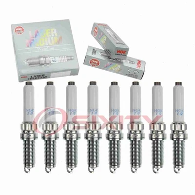 8 pc NGK 94201 SILZKGR8B8S Laser Iridium Spark Plugs for 12 12 0 041 666 0 yl - Image 1 of 4