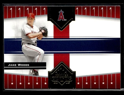 2005 Donruss Champions #376 Jake Woods Card Los Angeles Angels - Image 1 of 2