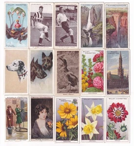 Thirty Vintage Trade Cards from the 1910-1930s Aviation Architecture Soccer ++++ - Picture 1 of 2