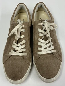 HERREN VAGABOND FREIZEITSCHUHE BEIGE WILDLEDER WEISSE SOHLEN SCHNÜRSENKEL GRÖßE UK 8 EU 42 - Bild 1 von 17