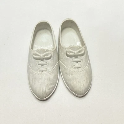 Zapatillas Tenis Ideal Tammy Doll Blancas Años 60 De Colección - 3H Foto 1 de 4