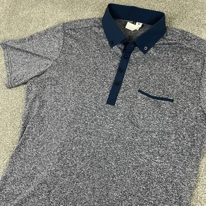 State And Liberty Poloshirt Herren XL Performance Tech 4 Way Stretch Golf Freizeit - Bild 1 von 9