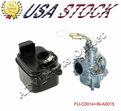 Filtro de aire de carburador compatible con motor de carburador Yamaha PW50 PW 50 Y-Zinger Foto 1 de 4