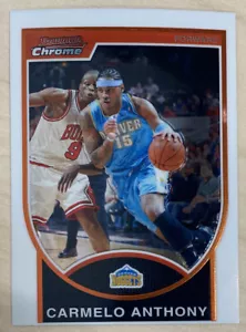 CARMELO ANTHONY - 2007-08 Bowman Chrome #15 - DENVER NUGGETS - Picture 1 of 2