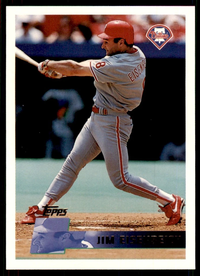 1996 Topps Jim Eisenreich Baseball Cards #66 - Image 1 of 2