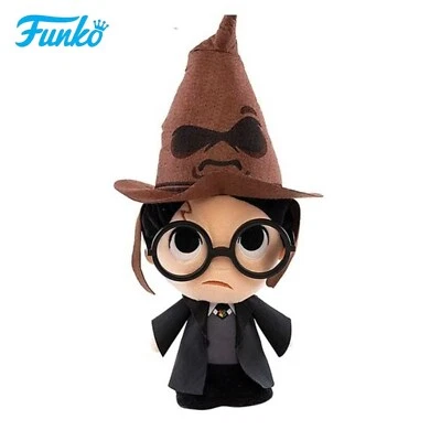 Harry Potter - Brinquedo de pelúcia superfofo licenciado - Harry com chapéu de seleção - Imagem 1 de 2