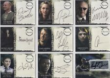 Inkworks Supernatural Seasons 1 - 3 Auto / Autograph Card Selection