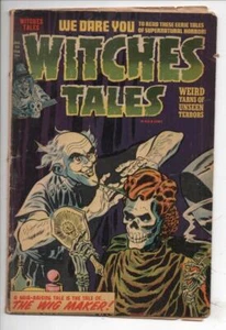 WITCHES TALES #23, FR, Huckster, Pre Code Horror 1954, more GA in store - Picture 1 of 2