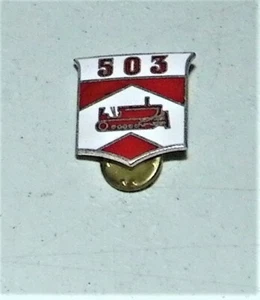 Spilla cappello bavero cingolato 503 ingegneri equipaggiamento pesante militare VINTAGE esercito E.C. - Foto 1 di 2