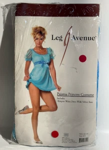 Leg Avenue Pajama Princess Costume XS Blue Empire Waist Dress Halloween or Purim - Picture 1 of 2