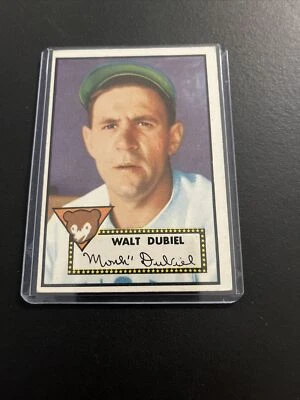 1952 Topps #164 WALT DUBIEL P Cubs VG…$1 Shipping If Preferred  - Image 1 of 2