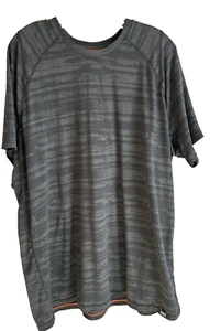 Camisa de manga corta Saxx Aireator para hombre 2XL UPF25 gris poliéster (D4) - Imagen 1 de 3