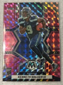 Kenneth Walker III Pink Mosaic  #284  - Picture 1 of 2