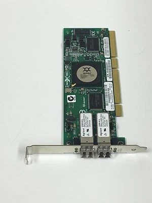 Qlogic QLA2342 dual 2GB PCIx fiberchannel card - Image 1 of 2