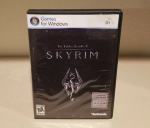 Elder Scrolls V: Skyrim (PC, 2011) komplett mit Hülle, Karte, Handbuch & Key CIB - Bild 1 von 2