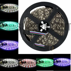 RGBW 5M 60Leds/m 5050 RGB+Cool White 300Leds Non-Waterproof LED Strip Light - Picture 1 of 10