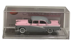 Trax Select Series TSS04 1958 Ford Customline Sedan Pink Grey 1/43 Model Car - Picture 1 of 5