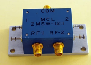 Mini Circuit ZMSW 1211 SPDT, Pin Diode Switch, 10 - 2500 MHz, 50Ω tested In VGC - Picture 1 of 4