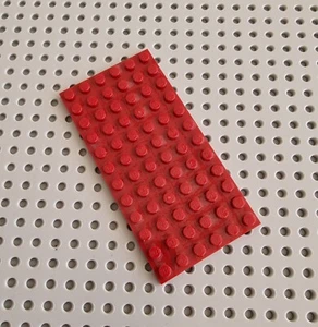 Placa LEGO placa de construcción placa base plana 1 pieza rojo oscuro 6x12 red Plate 3028 R2 - Imagen 1 de 1