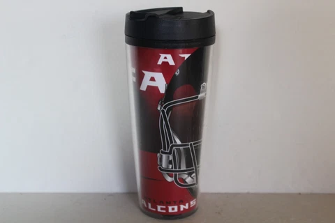 Atlanta Falcons Flip Top Thermos Tumbler Cover