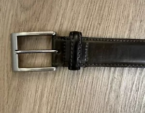 Allen Edmonds Shell Cordovan Avenue II Belt Brown 38 - Picture 1 of 5