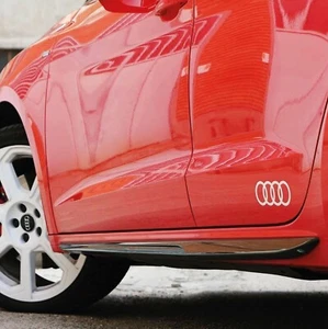 Adesivi per Audi logo sport sline a1 a2 a3 a4 a5 a6 q2 q3 q5 q7 Argento 15CM - Imagen 1 de 1