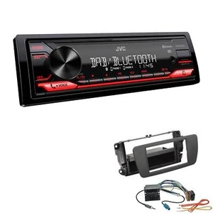 JVC Digital Autoradio Bluetooth DAB+ für Seat Ibiza IV Ibiza IV ST tuamgrau - Bild 1 von 5
