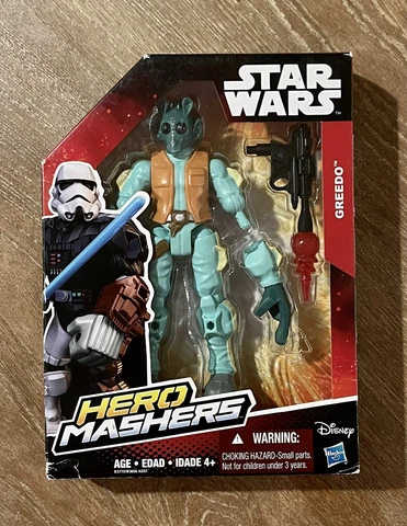 Star Wars Hero Mashers GREEDO Action Figure BRAND NEW FACTORY SEALED Cover