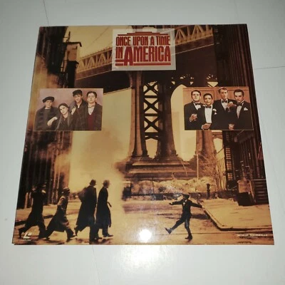 ONCE UPON A TIME IN AMERICA LaserDisc Laser Video Disc DE NIRO/PESCI/WOODS/WELD - Image 1 of 2