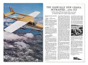 1963 Cessna Skymaster Aircraft ad 7/29/2024a - Picture 1 of 1