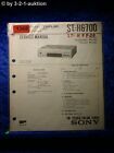 Sony Service Manual ST H6700 / H7700 Tuner (#1368)