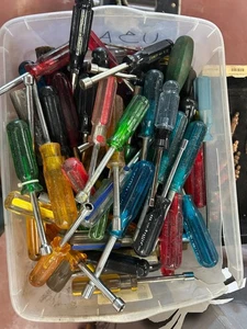 Lot of 14 Vintage Nut Drivers Xcelite, Stanley, Craftsman and more ! - Picture 1 of 1
