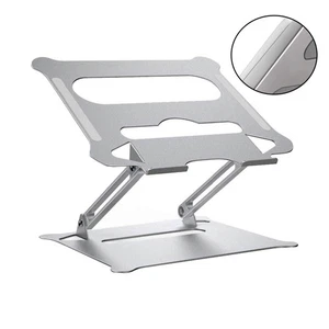 Laptop Stand Portable Riser for Desk Support Adjustable Notebook Holder - Afbeelding 1 van 11