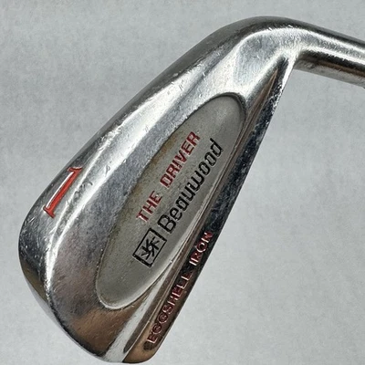 * Club de Golf BEAUWOOD "The Driver" Cáscara de Huevo Hierro 1 Hierro *Eje de Grafito 40” LEER Foto 1 de 4