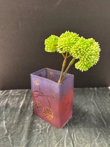 Mary-Melinda Wellsandt sandgestrahlte Künstlervase signiert - Bild 1 von 10