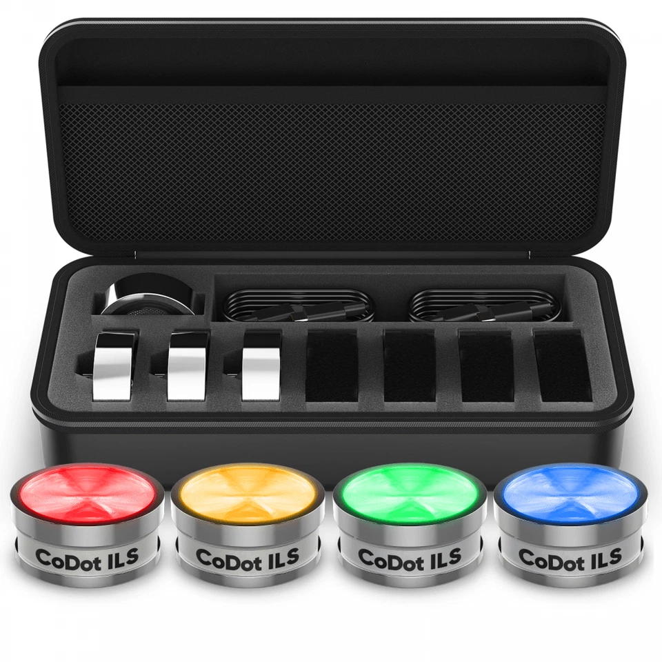 Chauvet DJ CoDot ILS RGBW Magnetic Spot Light Fixture Wireless Colour Lighting - Image 1 of 4