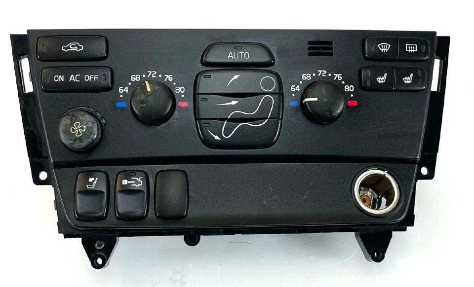 01-09 Volvo V60 V70 XC70 OEM AC calefacción climatización panel reposacabezas maletero térmico Foto 1 de 4