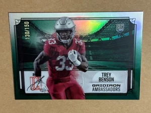 2024 Topps Signature Class TREY BENSON Gridiron Ambassadors Green /150 - Bild 1 von 2