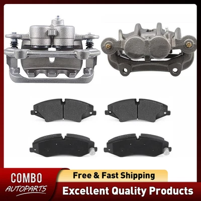 Передние тормозные суппорты и тормозные колодки для Land Rover LR4 2010 2011 2012 2013 2014 годов выпуска - Изображение 1 из 4