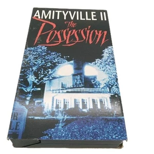 Amityville 2 The Possession VHS Vintage Horror Ghost Movie Orion Goodtimes Video - Picture 1 of 3
