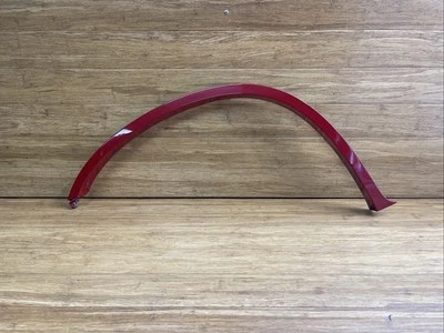 BMW X6M E71 2010-2014 guardabarros delantero izquierdo moldura panel OEM rojo Foto 1 de 4